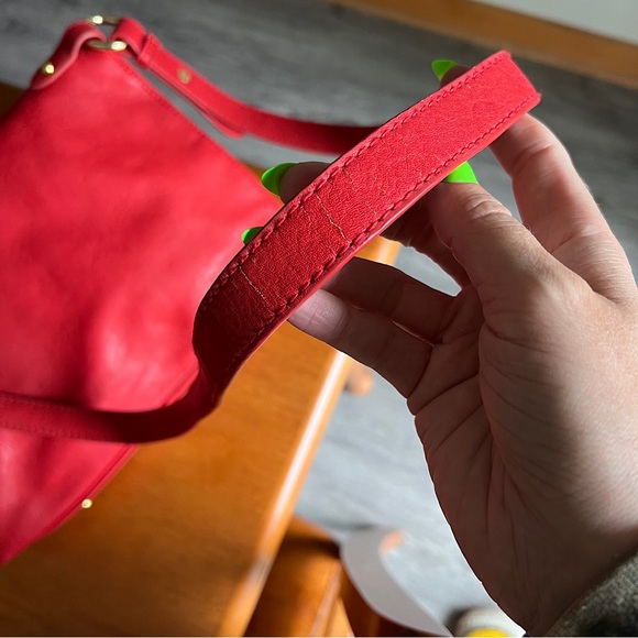 Vintage Liz Claiborne red Purse - Picture 14 of 16